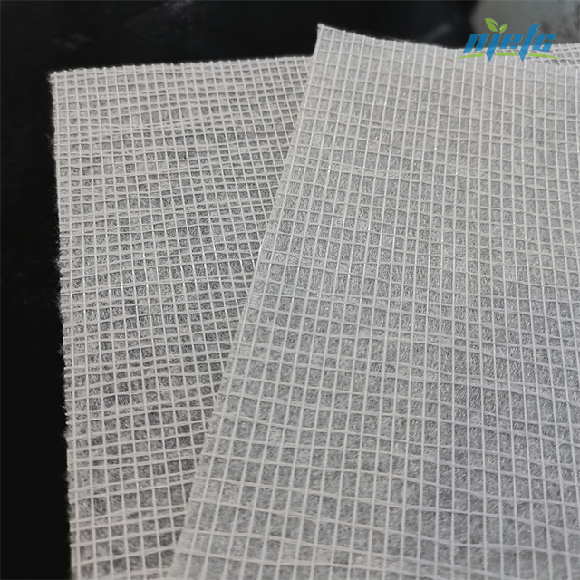 Fiberglass Mesh Reinforced Polyester Mat with high strength for waterproof bituminous membrane 